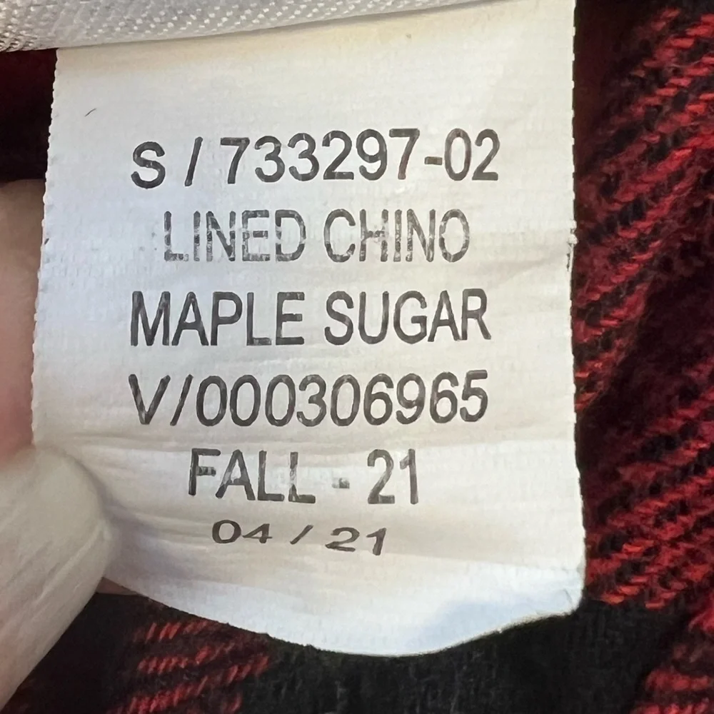 Gap Kids Flannel Lined Chino Pants Size Kids 14 Husky Color Tan
